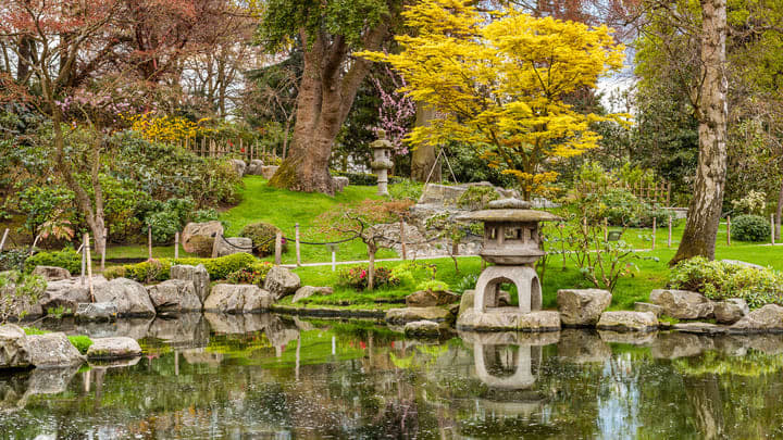 The Kyoto Garden in Holland Park, London